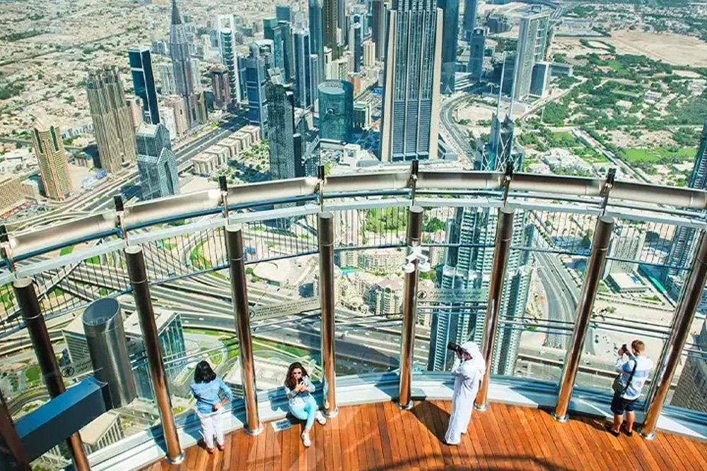 Burj Khalifa At the Top Sky Deck – Level 148 and124/125
